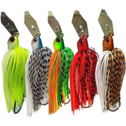 Pêche Accessoires Leurre Pêche Spinning 5 pièces 12 grammes, leurre Black Bass, Brochet et