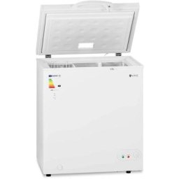 Royal Catering - Congélateur Coffre Blanc 152 litres 78w Avec 1 Panier Serrure Classe a+ -28°C