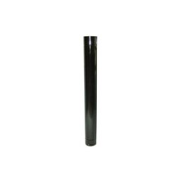 Tuyau de poêle en acier vitrifié noir ø 100 mm.