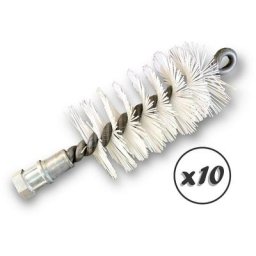 Brosse à tube pro nylon ø 25 à 140 mm Raccord M12175 femelle - Quantité x10 - Nylon - ø 50 mm