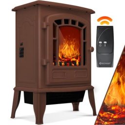 Cheminée électrique avec radiateur soufflant 2 000 W Cheminée électrique Chauffage électrique led