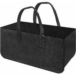 Camping Sac En Feutre Avec Poignée, Sac à Provisions En Feutre, Panier En Bois Pliant, Panier à