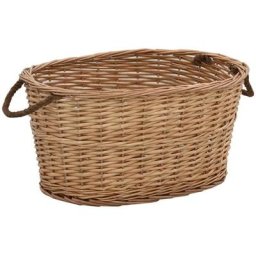 Topdeal - Panier à bois de chauffage poignées de transport 58x42x29 cm VDFF26044FR