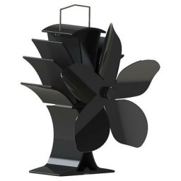 Ventilateur de cheminée Poêle à bois à 5 lames