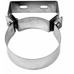Collier de serrage de fixation murale Omega 180 mm 18 cm acier inoxydable Aisi 316
