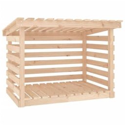 Vidaxl - Support pour bois de chauffage 108x73x79 cm Bois de pin Marron