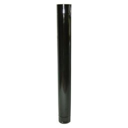 Tuyau de poêle en acier vitrifié noir ø 120 mm.