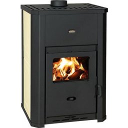 Poêle à bois avec bouilleur Prity wd W24 d 6.1 + 18.2 Kw
