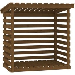 Vidaxl - Support bois de chauffage Marron miel 108x73x108 cm Bois pin marron miel