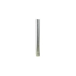 Tuyau de poêle en acier galvanisé ø 120 mm.