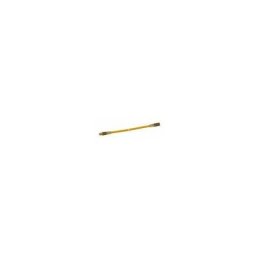 Canne fibre de verre jaune Ø9mm L1.5m Diff