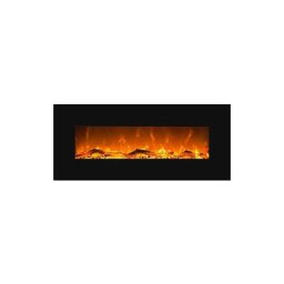 Cheminée électrique avec chauffage, cheminée murale avec led Feu artificiel avec radiateur