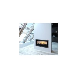 Insert cheminée à bois boma -90 - 13 kw avec turbine + 2 bouches recuperateur