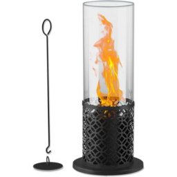 Froadp - Cheminée de Table au Bioéthanol Brûleurs Portables pour Décoration Intérieure et