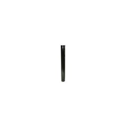 Tuyau de poêle en acier vitrifié noir ø 130 mm.