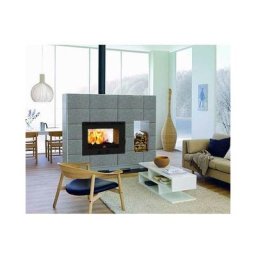 Insert pour Cheminée à Bois F.lli Lerda L-90 Double Face 18 Kw