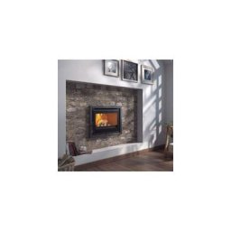 Insert de cheminée en acier 12.5 Kw vermiculite