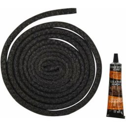 Joint tressé pour insert et poêle longueur 2,5m ø 10mm
