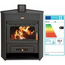 Poкle d'angle Prity de 12 kW а bois Prity