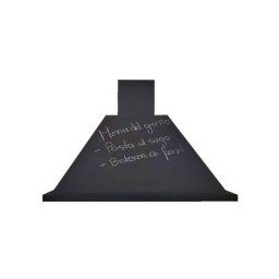 Webmarketpoint - Hotte avec cheminée design moderne avec tableau noir 83 cm