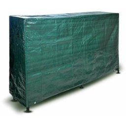Serre bûche en acier avec bâche de protection pour le bois
