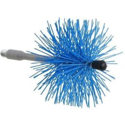 Brosse de Ramonage en Nylon Manche Flexible 100 mm.