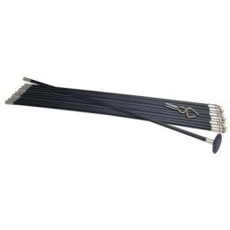 Silverline - Kit cannes de curage et ramonage lock rod - 12 pieces