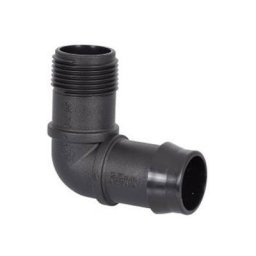 Alien Hydroponics - Raccord coude 25mm - 3/4 mâle - Thread Antelco
