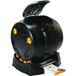 Hozelock - Composteur Rotatif Easy Mix 2en1 Garantie 3 ans - Noir