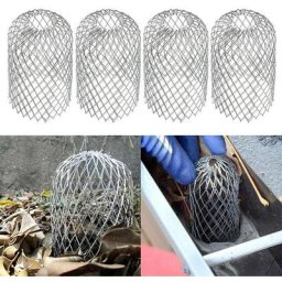 4X Écrans De Gouttière En Aluminium 8X15Cm, Filtre De Gouttière, Gouttière De Protection De