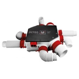 Kit vmc à sondes thermo-hygrométriques - pour logement - jusqu'à 6 sanitaires Unelvent 607311