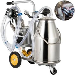 Vevor - Machine à Traire électrique, Trayeur de Ferme de 25?L, Traite des Vaches