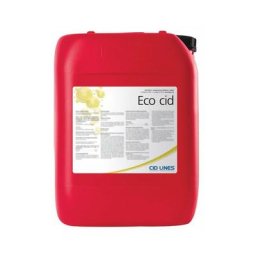 nettoyant/detartrant 'eco cid' pour machine a traire jerrican de 25 kg