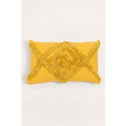 Sklum - Coussin Rectangulaire en Coton (30x50 cm) Takker Style Orange Abricot - Orange Abricot