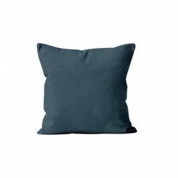 Soleil D'ocre - Alix Housse de Coussin Polyester, Bleu, par 60 x 60 cm - Bleu