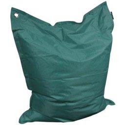 Grand coussin uni Maxi XL - Vert emeraude