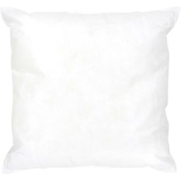 Coussin C Malin à recouvrir Fibres polyester 40x40 cm - Blanc