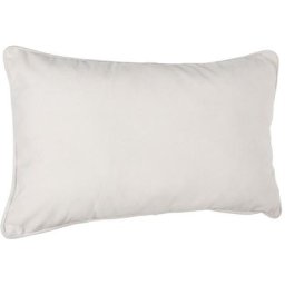Coussin ivoire Lilou 30X50 - Atmosphera créateur d'intérieur - Ivoire