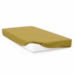 Soleil D'ocre - Bohème Coussin Microfibre lavée, Moutarde, par 40 x 40 cm - Jaune