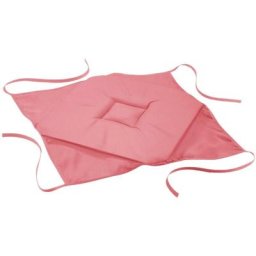 1001kdo Hygiene&beaute - Coussin galette de chaise 36 x 36 x 3.5 cm corail essentiel
