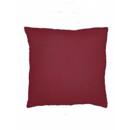Soleil D'ocre - Adele Housse de Coussin, Coton, Framboise, par 40 x 40 cm - Framboise