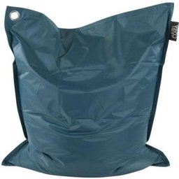 Maxi coussin imprimé intérieur extérieur 140 x 180 cm Bleu canard - Bleu Canard