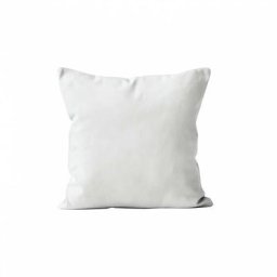 Soleil D'ocre - Alix Housse de Coussin Polyester, Blanc, par 60 x 60 cm - Blanc
