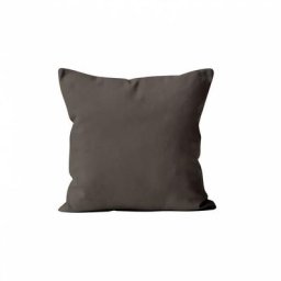 Soleil D'ocre - Alix Housse de Coussin Polyester, Moka, par 60 x 60 cm - Marron