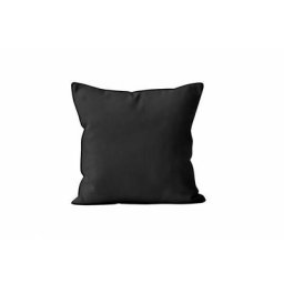 Soleil D'ocre - Bohème Coussin Microfibre lavée, Anthracite, par 40 x 40 cm - Gris