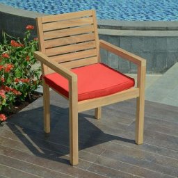 Coussin Rouge pour fauteuils fixes - Rouge
