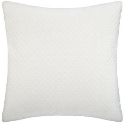 Coussin en Velours Emb Dolce Ivoire - Atmosphera créateur d'intérieur - Ivoire