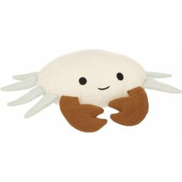 Homemaison - Coussin en forme de crabe Ecru 35 x 28 cm - Ecru