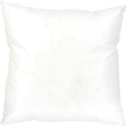 Coussin C Malin à recouvrir Fibres polyester 50x50 cm - Blanc