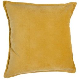 Atmosphera - Coussin ocre Lilou 45X45 créateur d'intérieur - Jaune